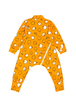 Комбинезон-пижама на молнии легкий "Яблоки" ЛКМ-БК-ЯБЛ (размер 74) - Пижамы - клуб-магазин детской одежды oldbear.ru
